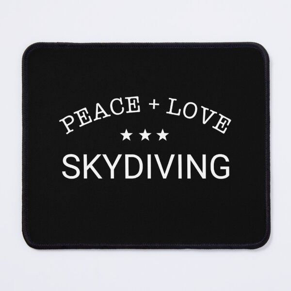 Item preview, Peace Love Skydiving Skydive Gift for Skydivers  designed and sold by The Junto Shop.