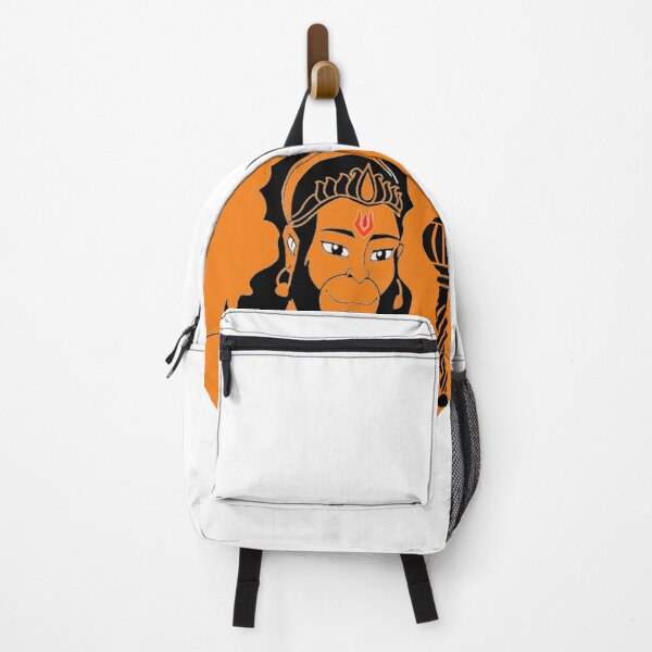 Item preview, Bhagwan Hanuman ji bajrang bali god hanuman saffron designed and sold by Menariya.