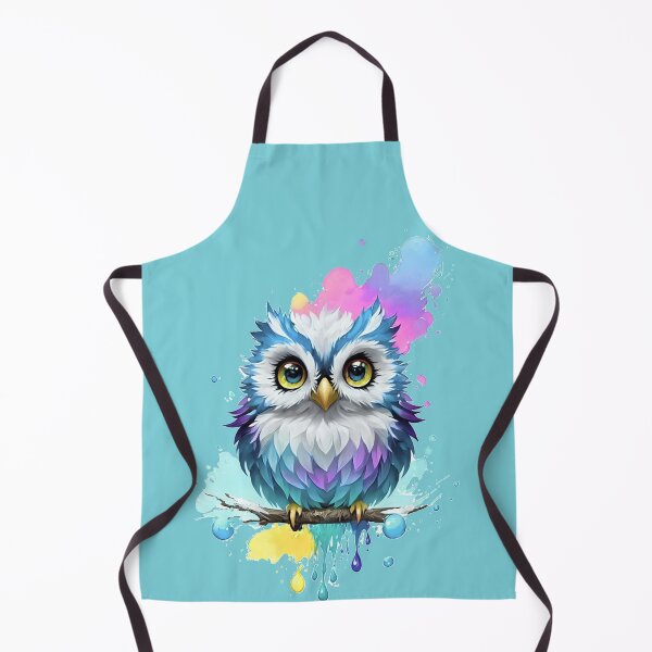 Item preview, Cute and Adorable Owlet Colorful blue designed and sold by muhamuha.