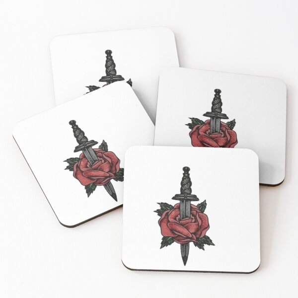 Item preview, Dagger Through Red Rose designed and sold by classthetic.
