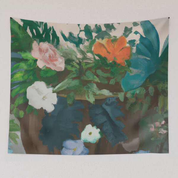 Item preview, Ai-Generated, Graceful Floral designed and sold by ArtPrintsAi.