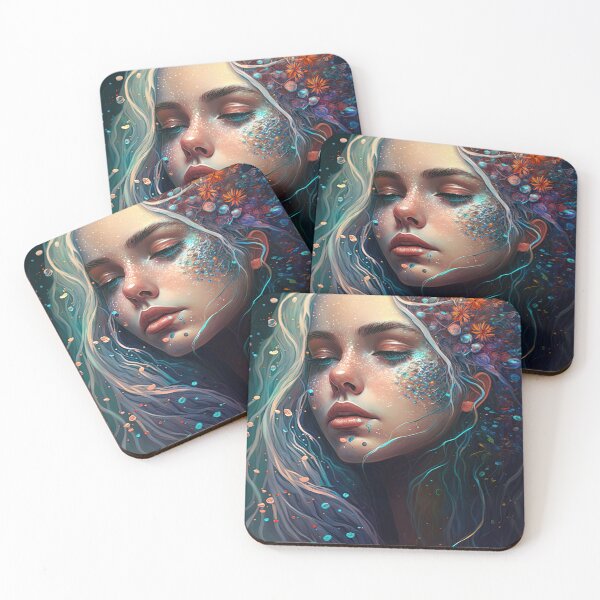 Artikelvorschau, Digital artwork oil-painting of a beautiful girl 003 entworfen und verkauft von jetaiart.