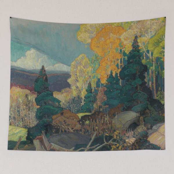 Item preview, Franklin Carmichael, Autumn Hillside, 1920 designed and sold by TheRedVineyard.