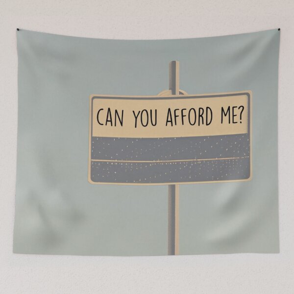Item preview, can you afford me? designed and sold by Bethan Rose Studio.