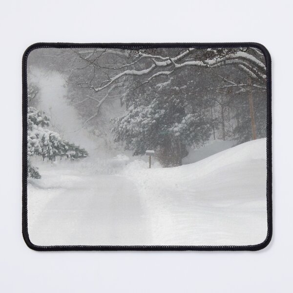 Item preview, Snowy Road designed and sold by Frankie Cat Photography.