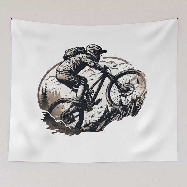 Item preview, MTB Hill Climb designed and sold by Kit-Tees.