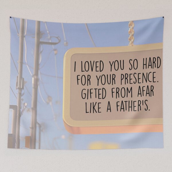 Item preview, i loved you so hard. designed and sold by Bethan Rose Studio.