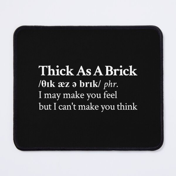 Item preview, Jethro Tull Aesthetic Quote Rock Music Band Lyrics Black designed and sold by StickTheSong.