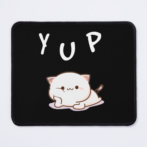 Item preview, YUP - Happy Kawaii Cat / Kat designed and sold by miniverdesigns.