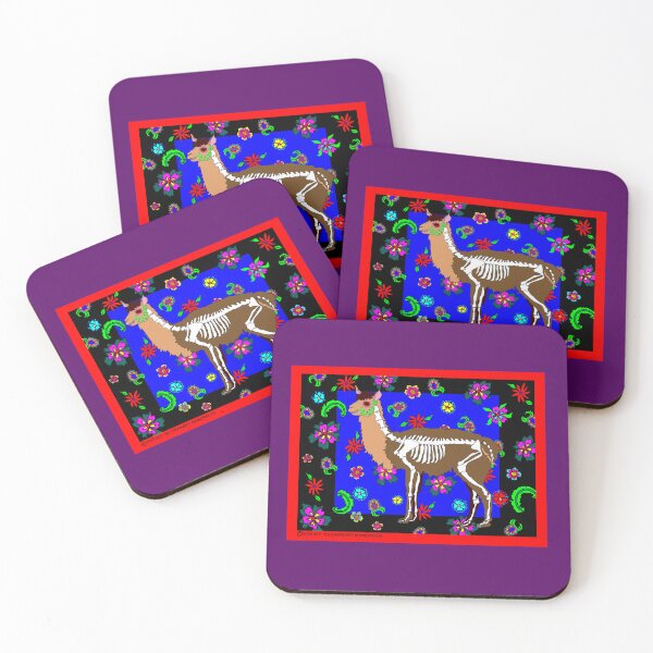 Item preview, Day of the Dead Llama designed and sold by M. E.  Bilisnansky McMorrow.