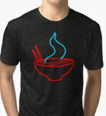 Spicy Ramen Noodles Neon Tri-blend T-Shirt