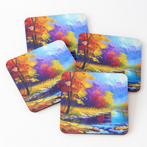 Artikelvorschau, Flusslandschaft entworfen und verkauft von HOMEDESIGNPRINT.