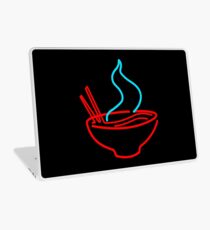 Spicy Ramen Noodles Neon Laptop Skin