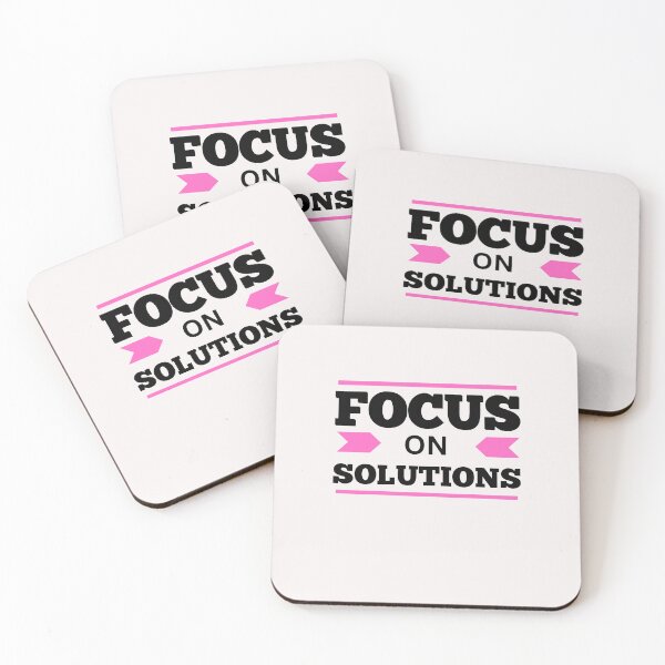 Item preview, FOCUS ON SOLUTIONS designed and sold by starfishstuff.