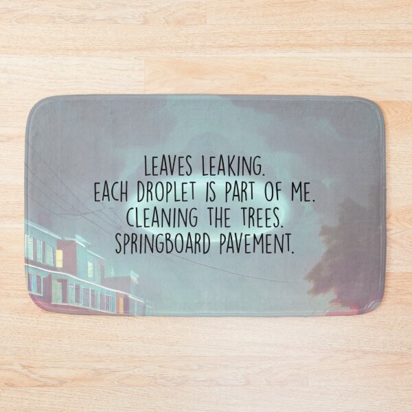 Item preview, leaves leaking. designed and sold by Bethan Rose Studio.