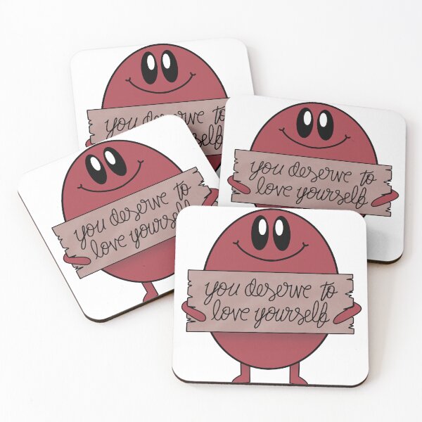 Item preview, You Deserve to Love Yourself Affirmation Buddy designed and sold by 1701-Z.
