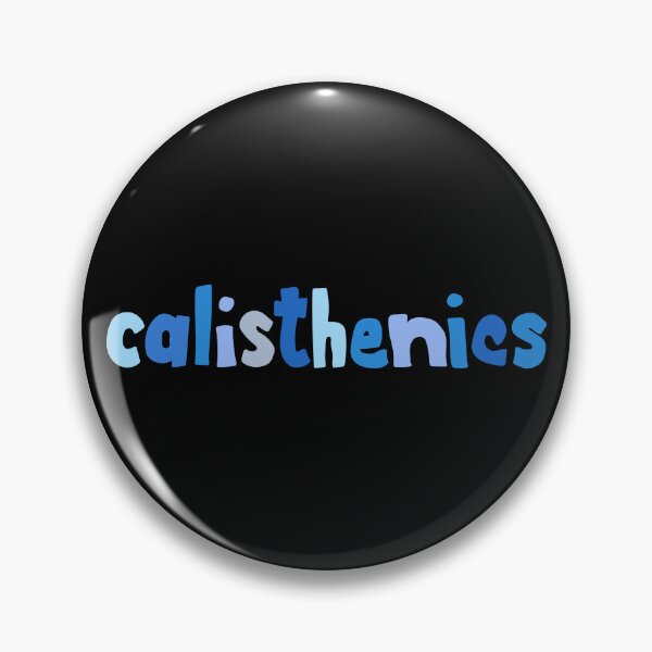 Item preview, Calisthenics Blue Hand lettering designed and sold by wordznart.