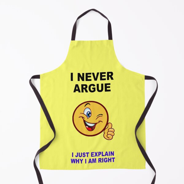 Item preview, I Never Argue. designed and sold by artmovementspgh.