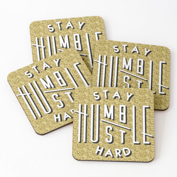 Item preview, Stay Humble Hustle Hard (Golden) designed and sold by classthetic.