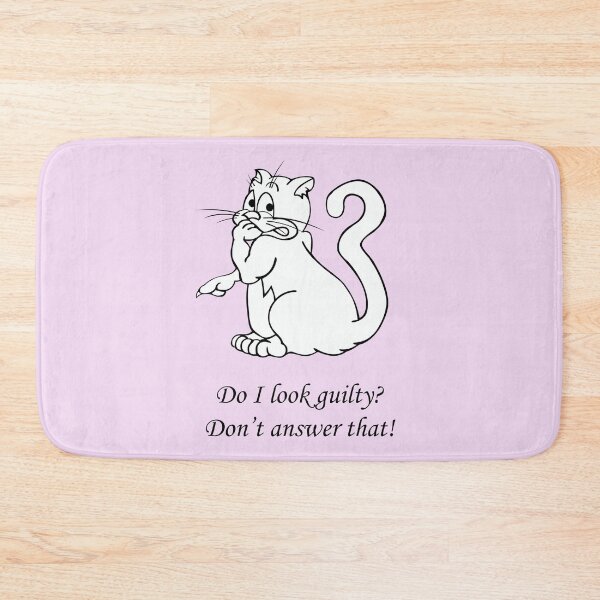 Item preview, Guilty looking Cat: Do I look Guilty? Don't answer that! designed and sold by SomeGuyLou.