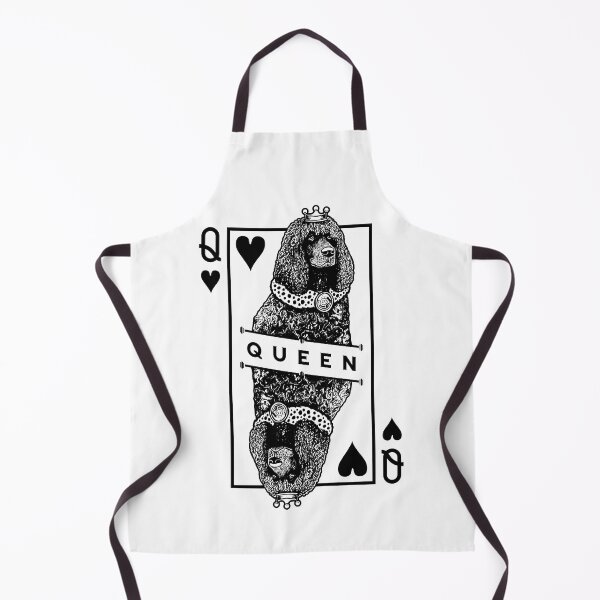Item preview, Irish Water Spaniel Queen Of Hearts Funny Whiptail Dog Lover designed and sold by GrandeDuc.