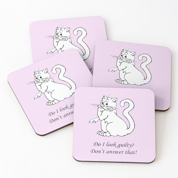 Item preview, Guilty looking Cat: Do I look Guilty? Don't answer that! designed and sold by SomeGuyLou.