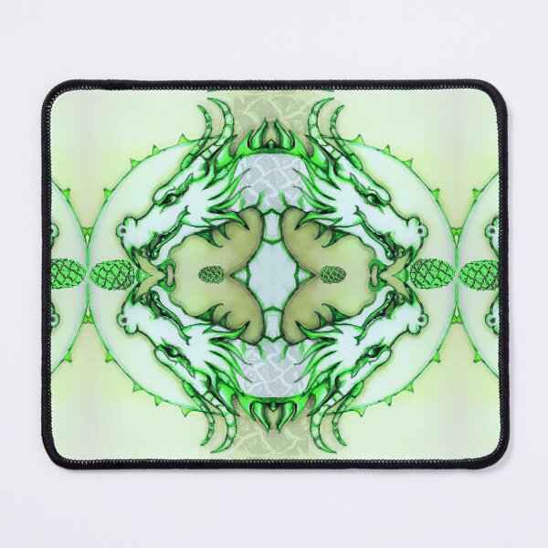 Item preview, Dragon Passing on Knowledge Pine Cone Twirl Jade Green 2024 designed and sold by SpiritGifts.