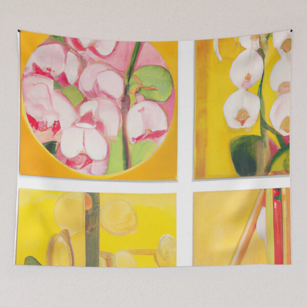 Item preview, Ai-Generated, Dreamy Floral designed and sold by ArtPrintsAi.