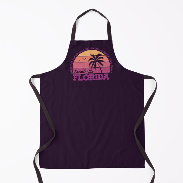 Item preview, Kenneth City Florida Sunset Retro Vintage Local Pride Logo designed and sold by CRHPOD20.