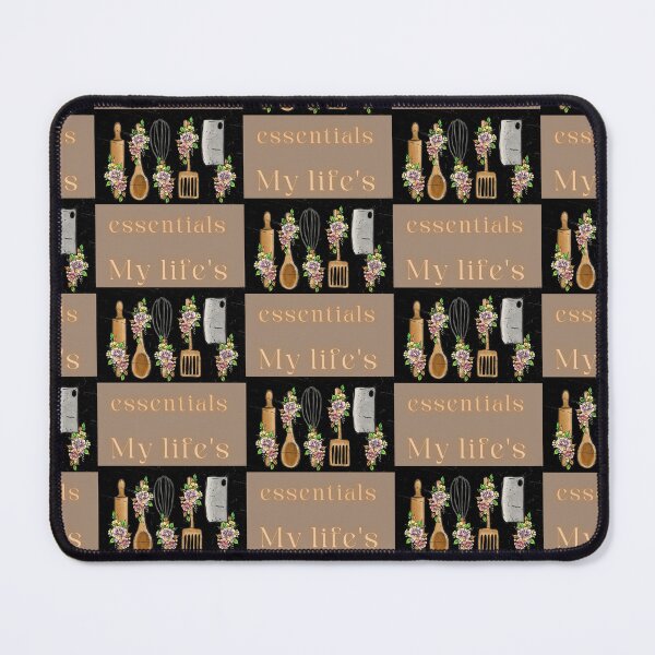 Item preview, My life's essentials. Funny gift for cooking lovers. designed and sold by Newbaca.