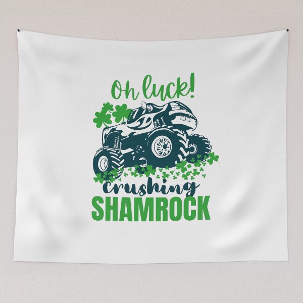 Item preview, Oh Luck! Crushing Shamrock - shamrock dino st patricks day kids t rex toddler boys - Funny  designed and sold by droolingdreams.