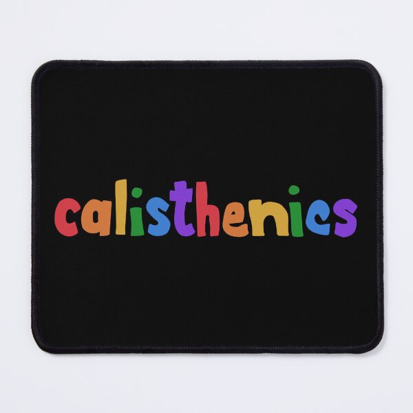 Item preview, Calisthenics Rainbow Hand lettering designed and sold by wordznart.