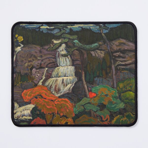 Item preview, Algoma Waterfall, James Edward Hervey MacDonald designed and sold by TheRedVineyard.