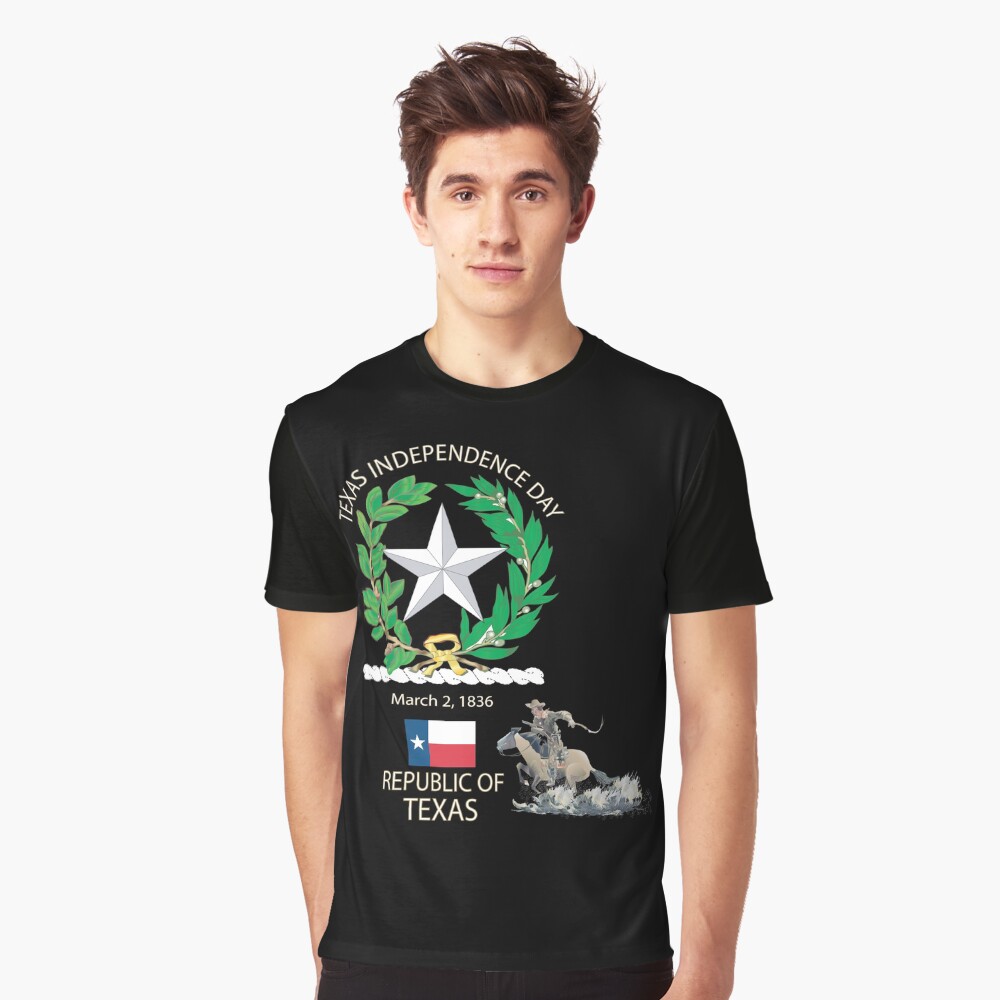 Republic Of Texas Independence Emblem Shirt - Tshirt Republic Of Texas Independence Emblem Shirt - Tshirt