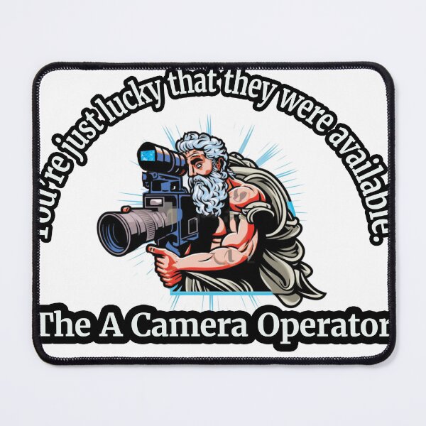 Item preview, The A CAMERA Operator god designed and sold by SetLifeStickers.