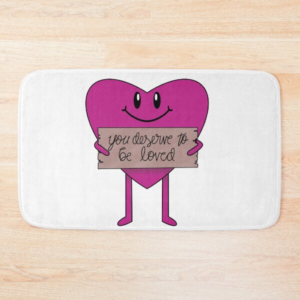 Item preview, You Deserve to be Loved Affirmation Buddy designed and sold by 1701-Z.