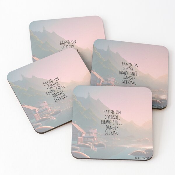 Item preview, raised on cortisol. designed and sold by Bethan Rose Studio.