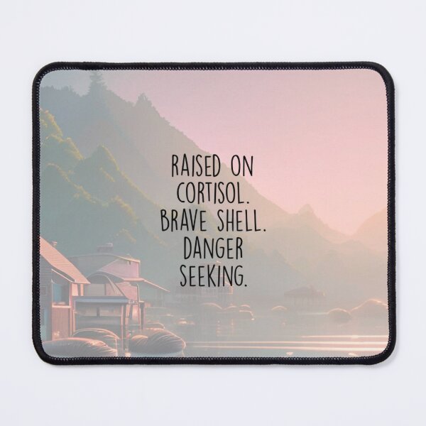 Item preview, raised on cortisol. designed and sold by Bethan Rose Studio.
