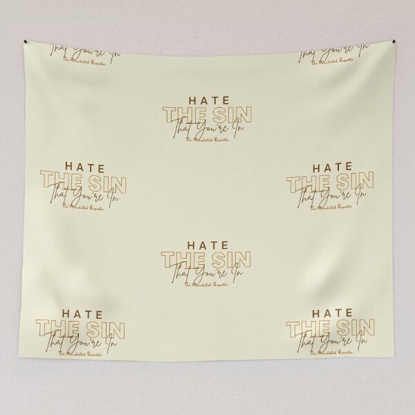 Item preview, Hate the Sin that You're In | Proverbs 14:34 - White Nectar designed and sold by TheReporter1.