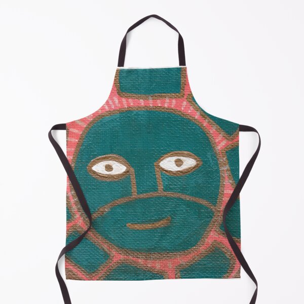 Item preview, Turquoise & Pink Ancient Sun Face Design designed and sold by rachelstarck.