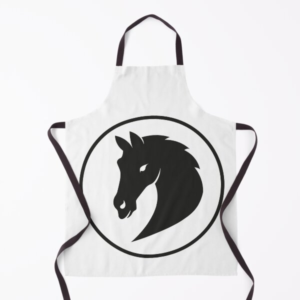 Item preview, black horse head designed and sold by andrew JOHNSEN.