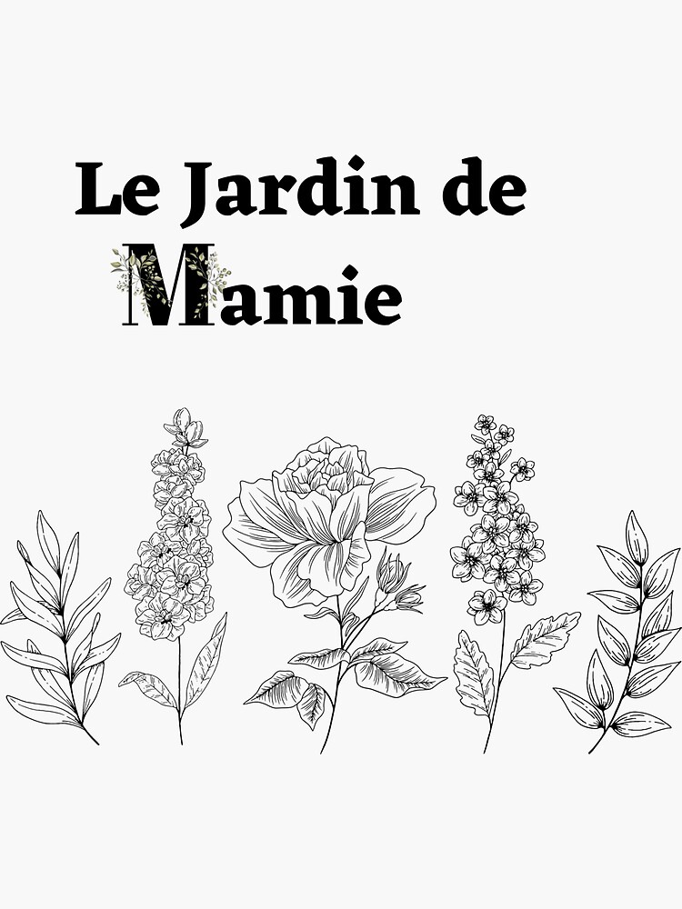 Le Jardin de Mamie Maman - Cadeau Personnalisé