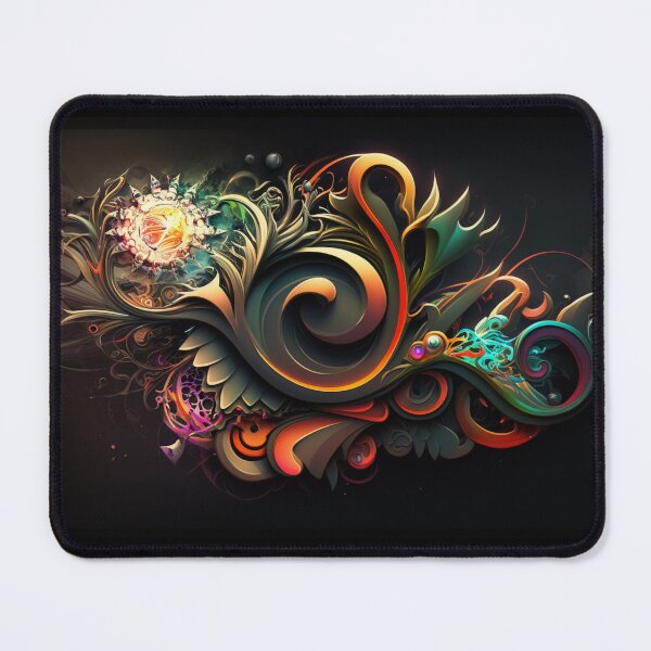 Item preview, Graffiti in Dark Colors Inspired by Murakami VIII designed and sold by NeonNostalgist.
