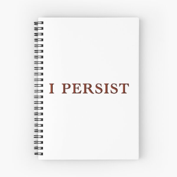 Item preview, Persist Persist Persist designed and sold by janraydesigns.