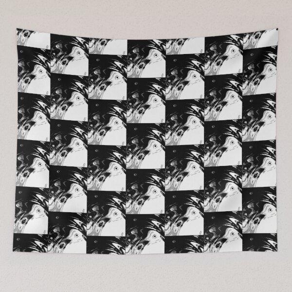 Item preview, Portrait of a Rebellious Penguin (Black & White) designed and sold by MummyEffect.