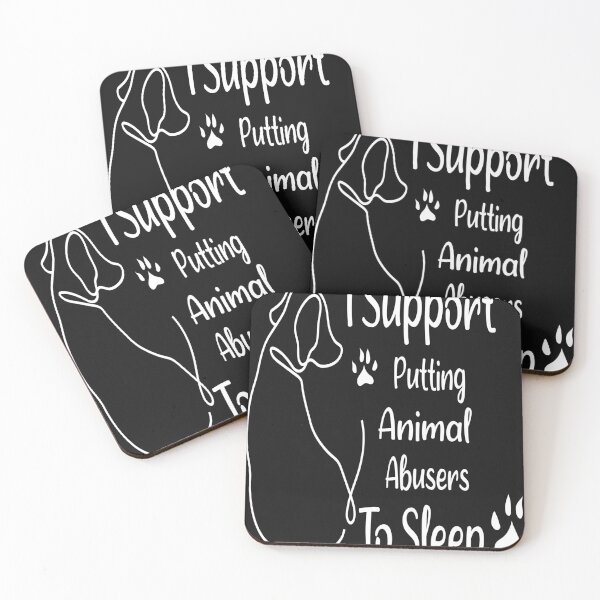 Item preview, I Support Putting Animal Abusers To Sleep - dog lovers designed and sold by jhonrichy.
