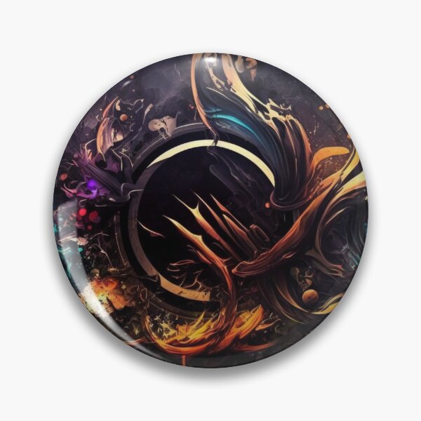 Item preview, Graffiti in Dark Colors Inspired by Murakami XII designed and sold by NeonNostalgist.
