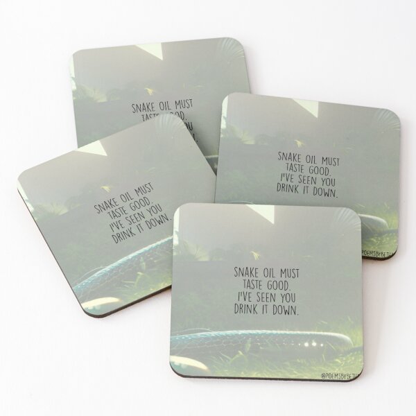 Item preview, snake oil must taste good. designed and sold by Bethan Rose Studio.