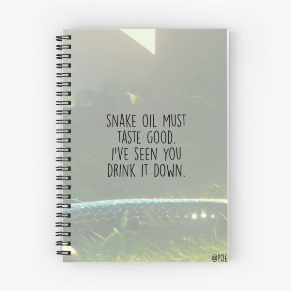 Item preview, snake oil must taste good. designed and sold by Bethan Rose Studio.