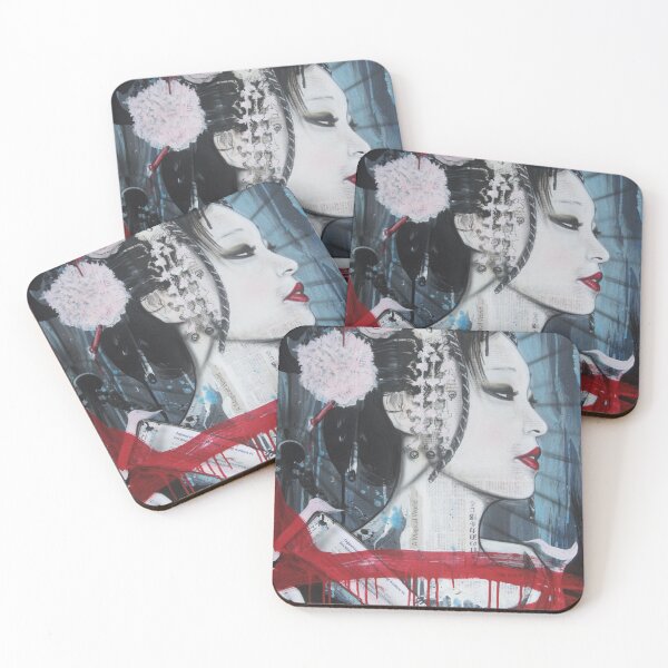 Item preview, Geisha Painting Japanese Wall Art Geisha Asian designed and sold by iPaint Airbrush Studio.